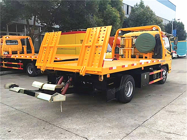 福田歐馬可一拖二藍牌清障車 福田歐馬可一拖二藍牌清障車