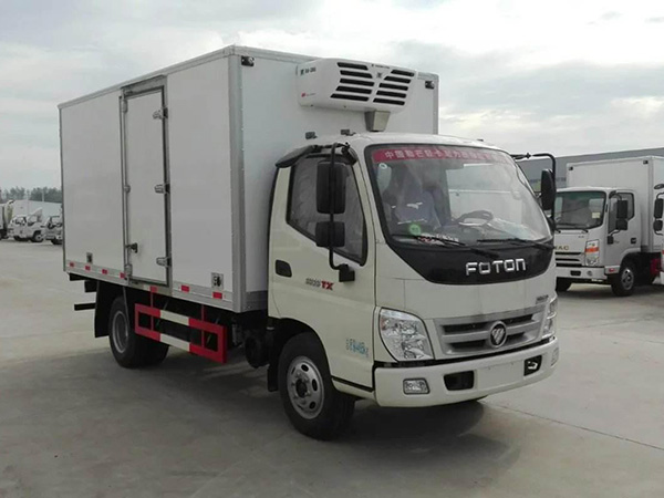 福田奧鈴4.085米冷藏車