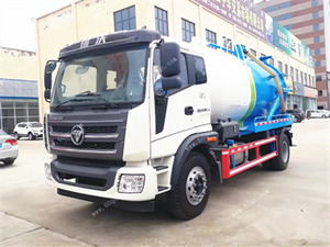 福田瑞沃10方吸污車