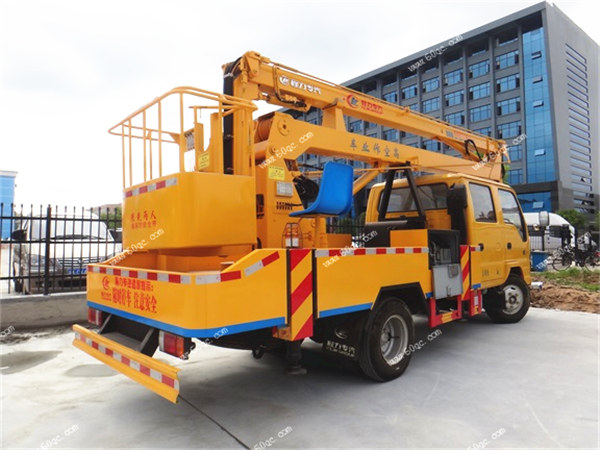 慶鈴五十鈴雙排16米高空作業車 慶鈴五十鈴雙排16米高空作業車