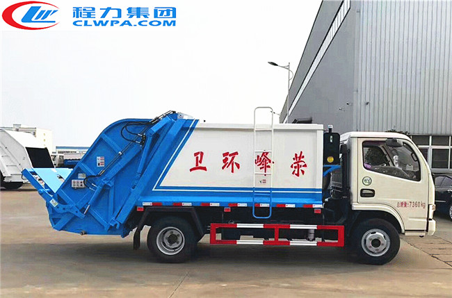 東風銳鈴5方壓縮式垃圾車 東風銳鈴5方壓縮式垃圾車