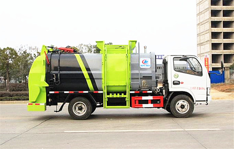 東風多利卡D6餐廚垃圾車參數(shù)配置含視頻效果！