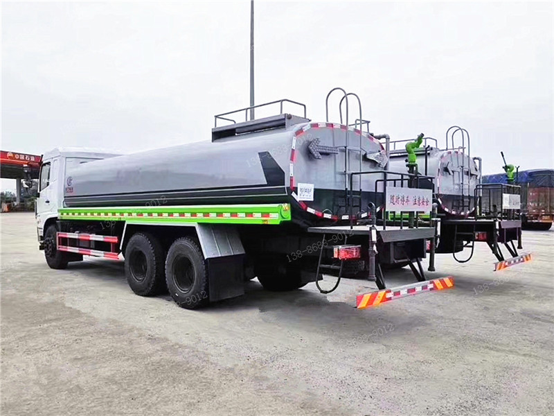 國六東風(fēng)D3后雙橋灑水車